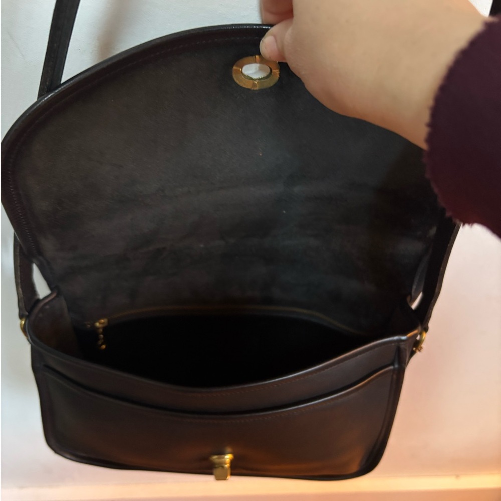 COACH 9790 Vintage Black Leather City Bag - Picture 3 of 7